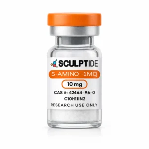 5-Amino-1MQ 10mg peptide vial for fat loss
