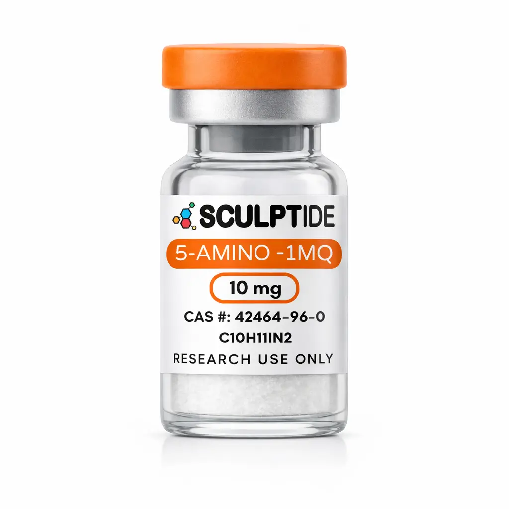 5-Amino-1MQ 10mg peptide vial for fat loss