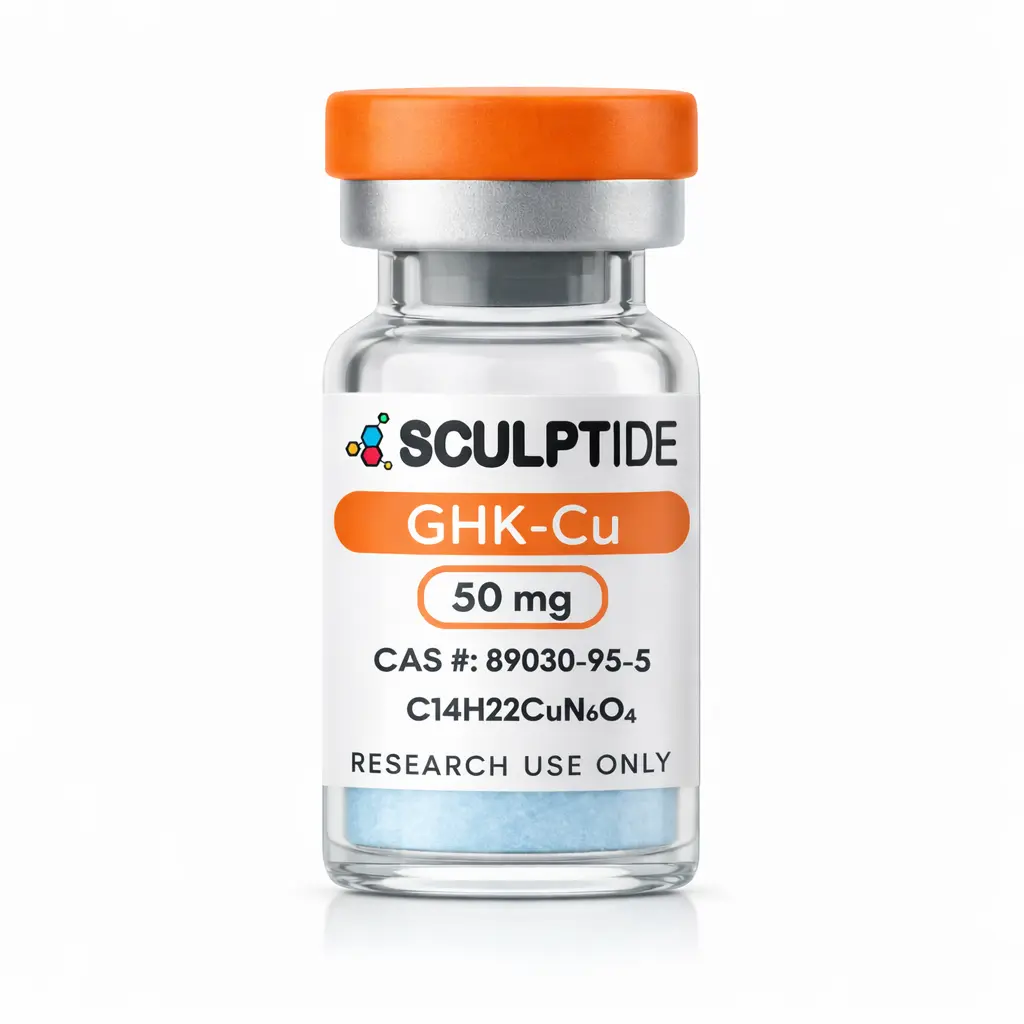 GHK-Cu 50mg peptide vial for collagen and skin