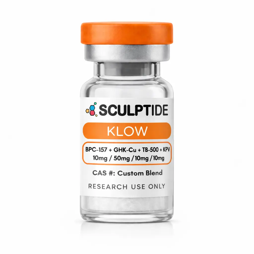 Klow Blend 80mg peptide vial for repair and anti-inflammation