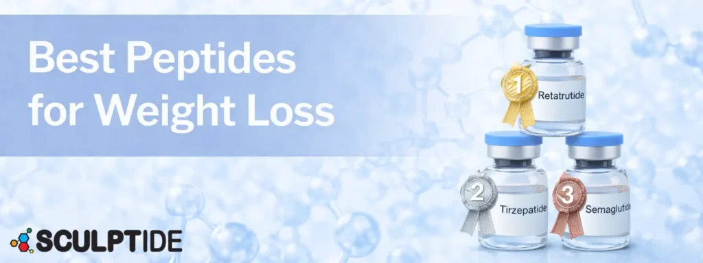 best peptides for weight loss retatrutide tirzepatide semaglutide