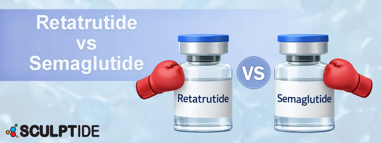 Retatrutide vs Semaglutide weight loss peptide comparison